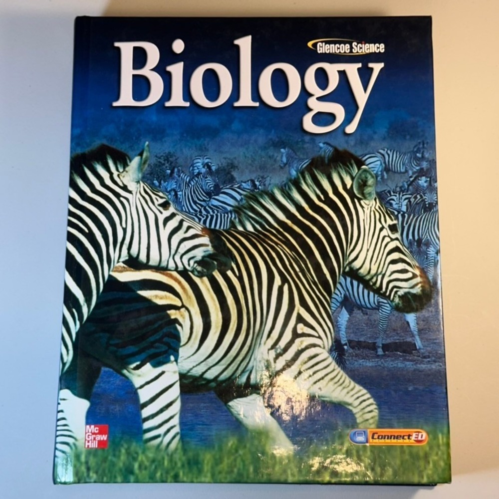Glencoe Science Biology Textbook ConnectED McGraw Hill Education